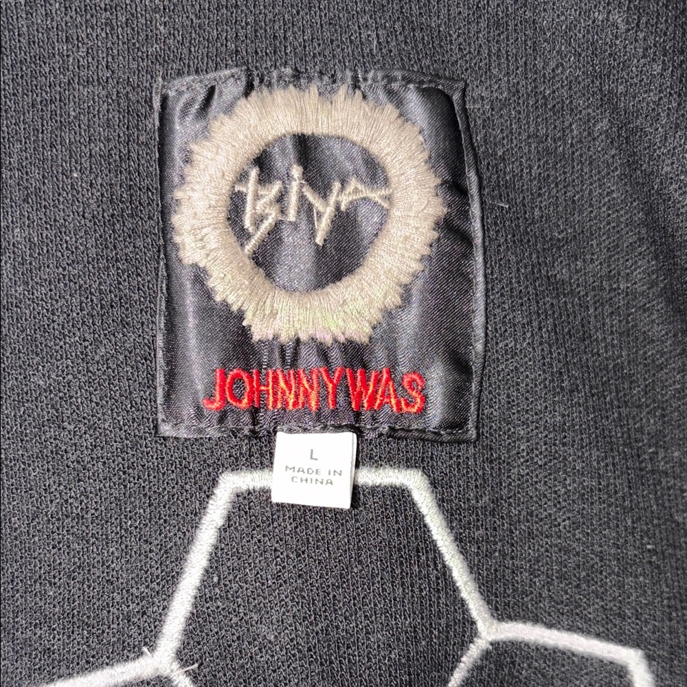 Johnny Was Floral Patchwork Black Jacket - image 4